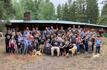group at the Lodge