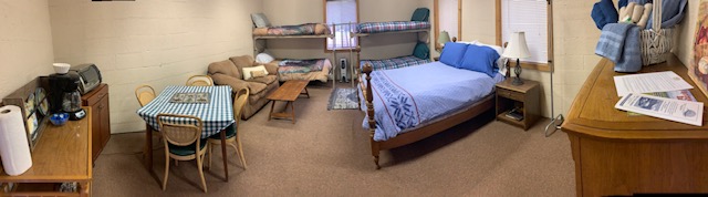 interior of the washington cabin