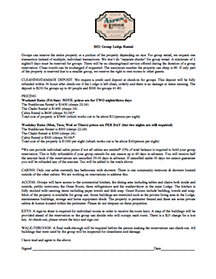 group lodging rates