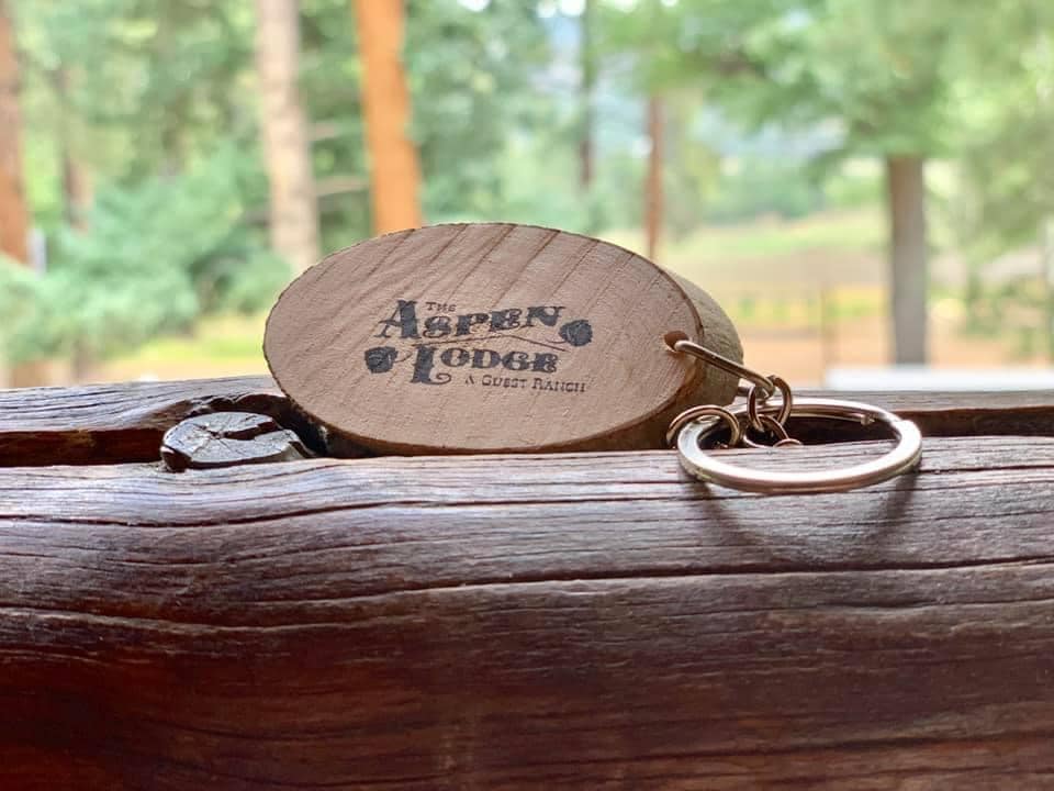 aspen lodge keychain